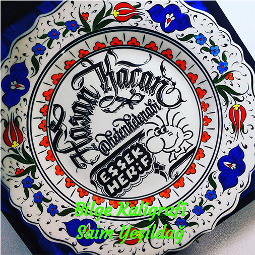Tabak / Karo Yazımı